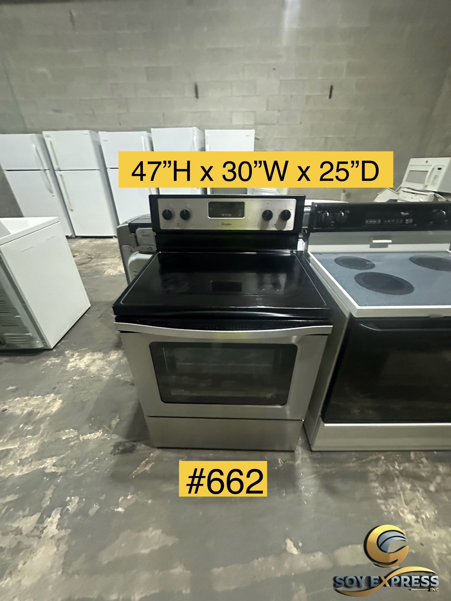 Whirlpool Stove Electric (#662)