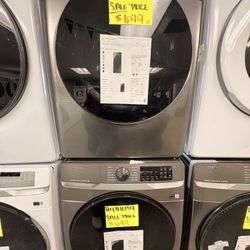 Washer And Dryer Set 