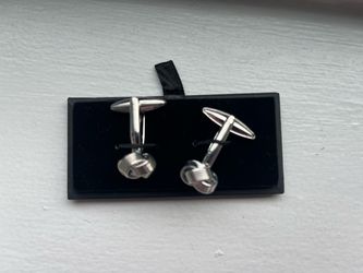 Tie Bar Knotted Cufflinks