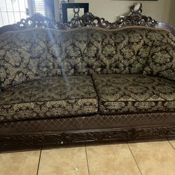 Sofa/Love Seat And floor Lamp 