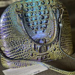 Brahmin Georgina illuminate Green Blue Purple Bag Purse for Sale in Sun City AZ OfferUp