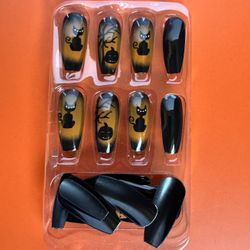 Halloween Themed Press-On Nails