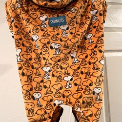 Peanuts Dog Pajamas Size Medium. Snoopy dog. Ultrasoft.