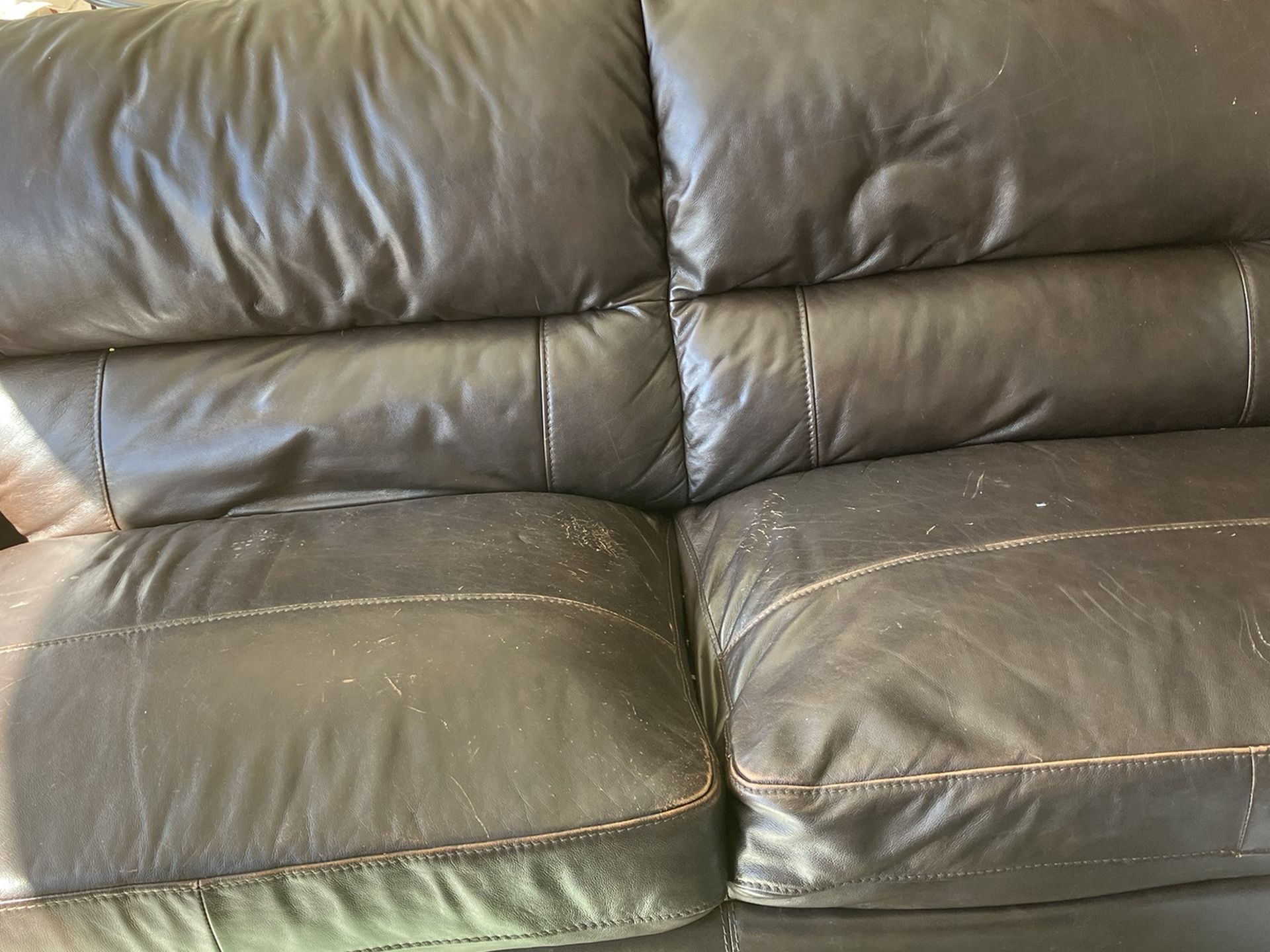 Leather Couch