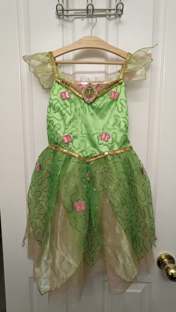 Kids Halloween Costume Girls Fairy Tinker bell Queen Of Hearts