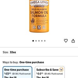 Omega-3 Salmon Oil For Your Dog. Great For Their Health.  