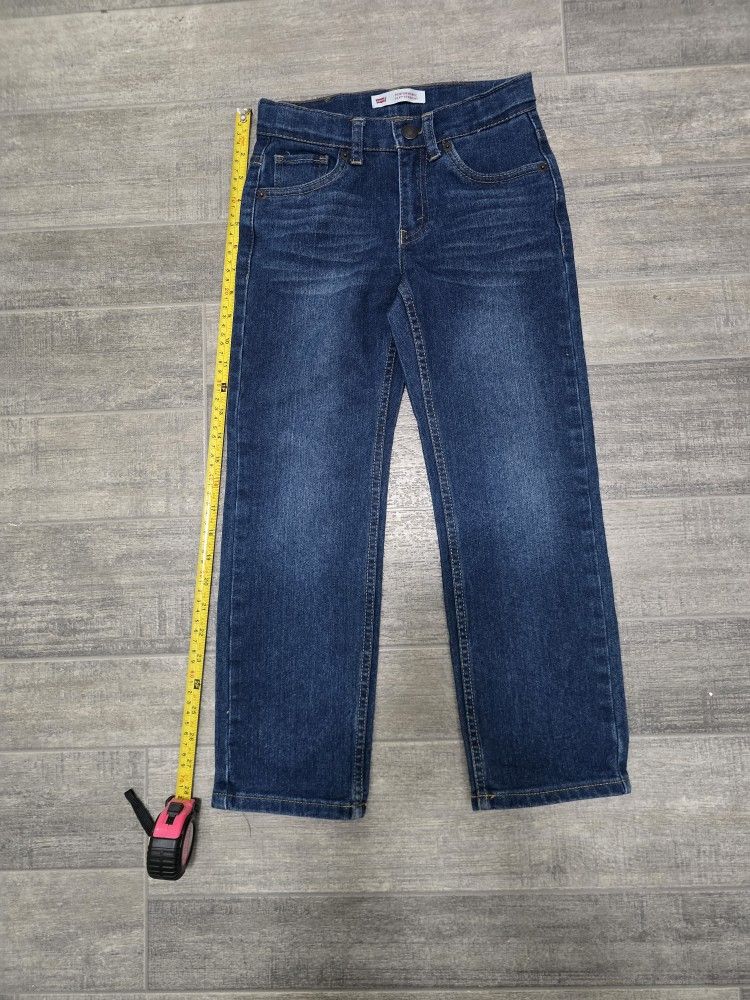 Boys Size 7 Levi Strauss 514 Straight Leg Jeans