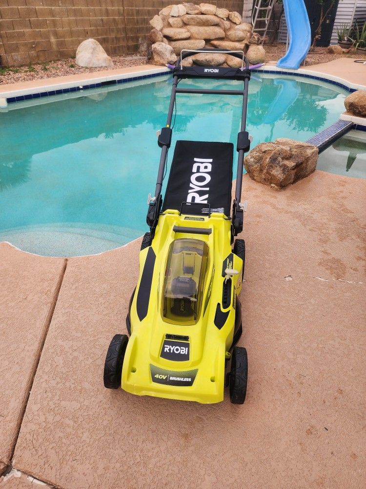 Ryobi 20 in. 40V Brushless Lawn Mower