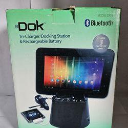Dok Tri-Charger Docking Station With Integrated Bluetooth Speaker