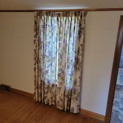 Vintage Custom Drapes (Lined)