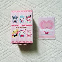 hello kitty and friends pink party figure - cinnamoroll