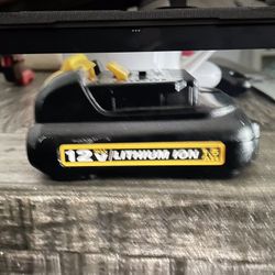 12 V Dewalt Battery 