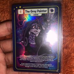 Neo Pets . The Grey Painter (alternate Art )