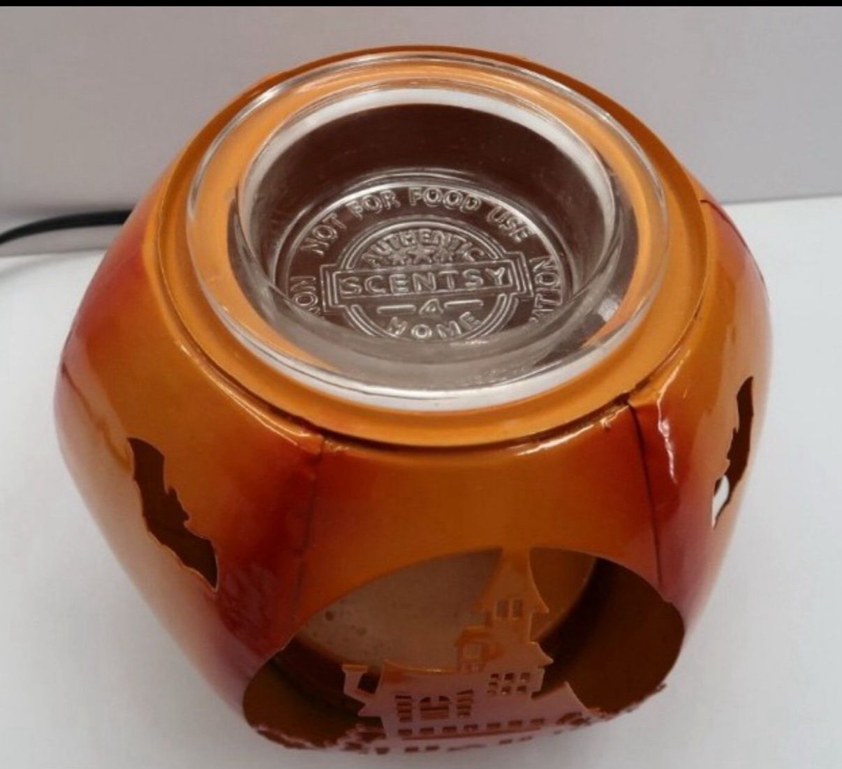2 Scentsy Paranormal pumpkin Full Size Warmers