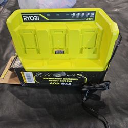 Ryobi 40v Charger  $40 Firm  New 