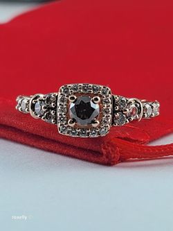 Le Vian 14K Rose Gold Diamond Ring Size 6.5, CTW Natural White & Chocolate Brown Diamonds! 👌🎁Post Tags: Anillo de Oro