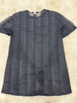 Black Cover Up Rave Small To Medium