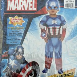 Marvel Captain America Infant Costume