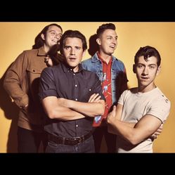 2 Arctic Monkeys Front Row Tickets 