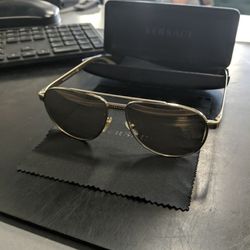 Versace Sunglasses With Case And Papers