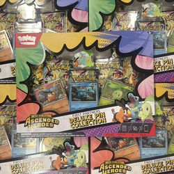 Ascended Heroes pin collection!
