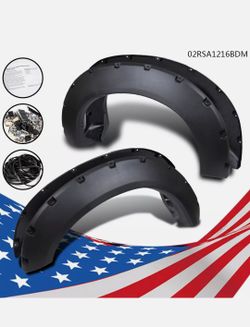 "Whole sale "20 sets of Textured Pocket Rivet Fender Flares For Ford F-250 F-350 Super Duty