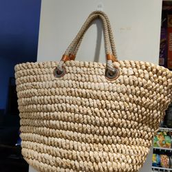 Straw Tote Bag