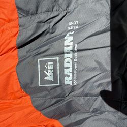 REI Radiant sleeping bag and pad