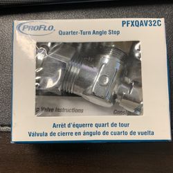 Proflo Angle Valve