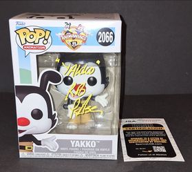🔥Rob Paulsen Signed Autographed Funko Yakko Animaniacs JSA COA 🔥