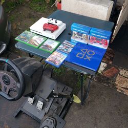 $250 alone racing Kit..yes $250! Alone. $220! Bundles PS4 SLIM 1000GB OR XBOX ONE S 1000GB $600! ALL. $450! 1 BUNDLES & racing Kitt. TRADE ALL iphone 