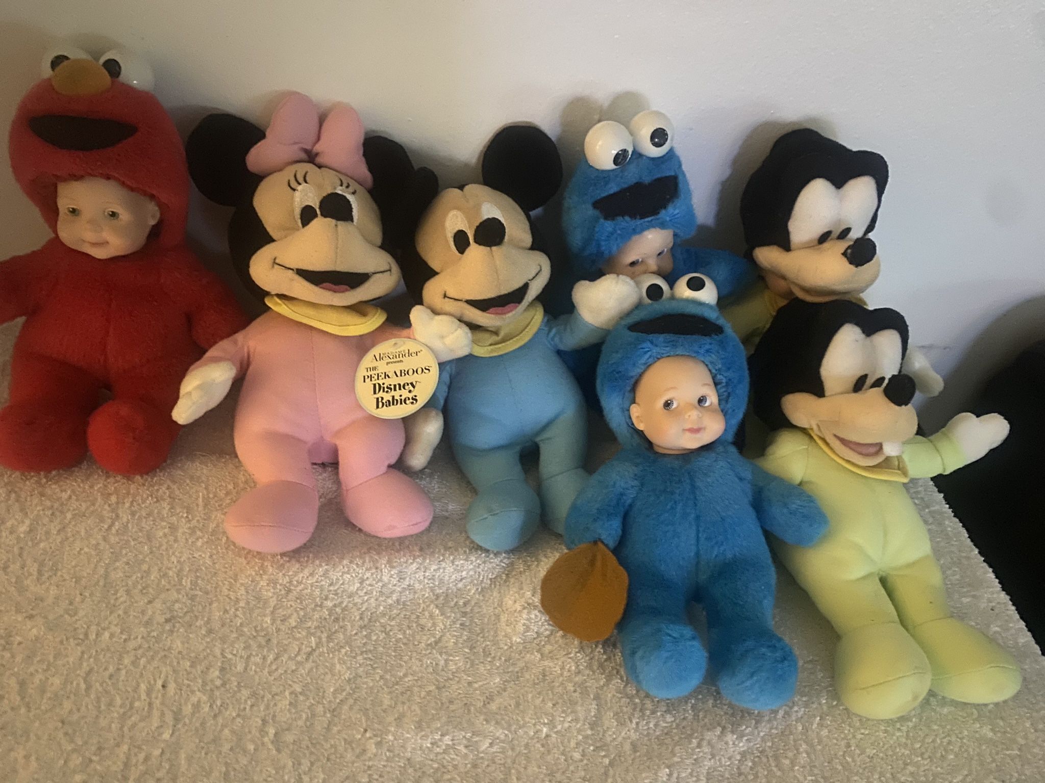 Madame Alexander Disney Babies 7 (VERY RARE) “The Peekaboos”