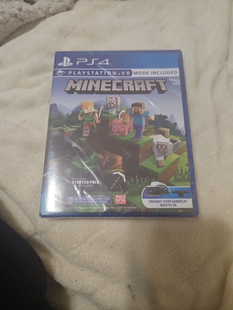 Minecraft PS4/VR/PS Camera Factory Sealed
