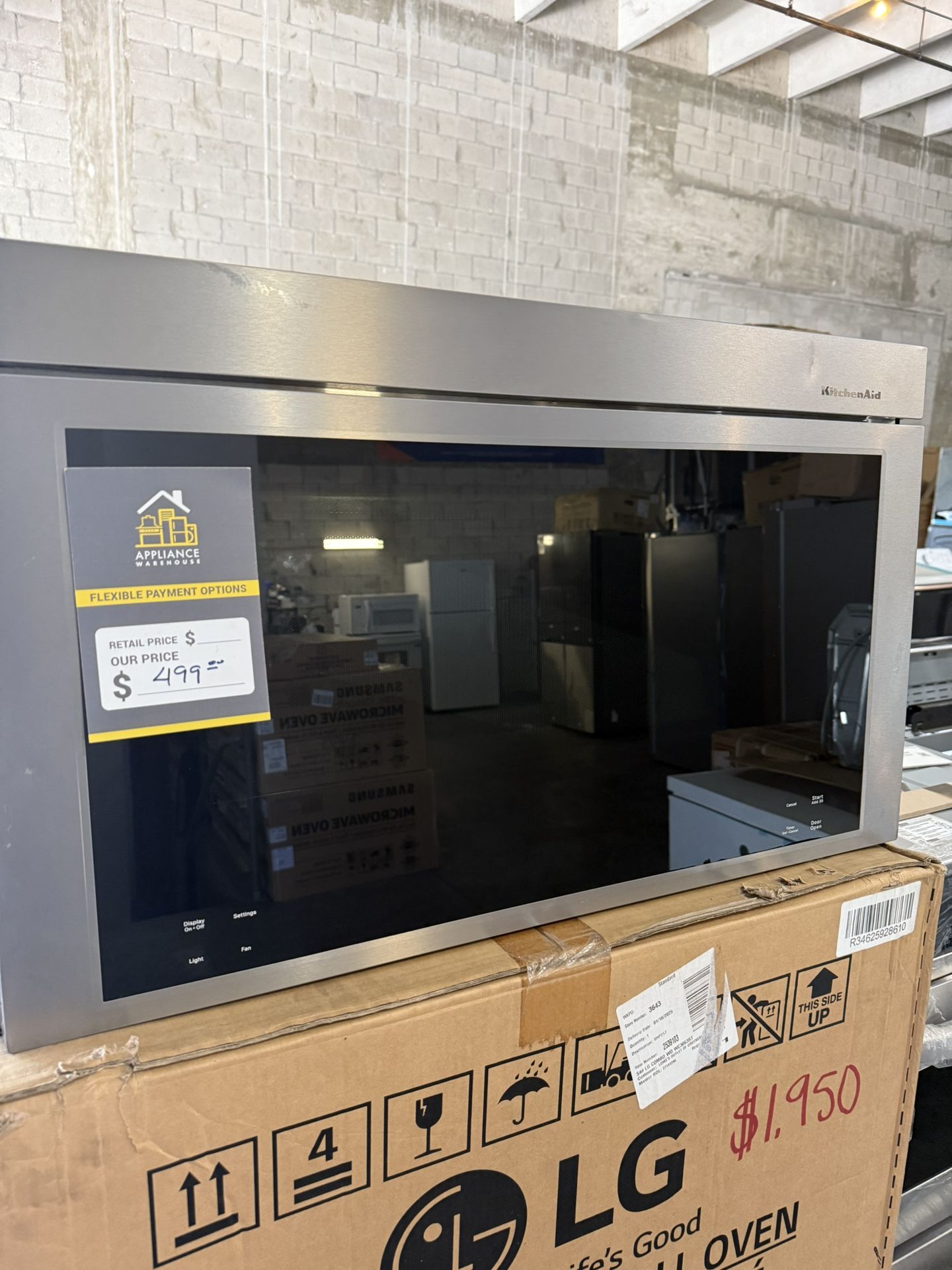KitchenAid - 1.1 Cu. Ft. Over-the-Range Microwave