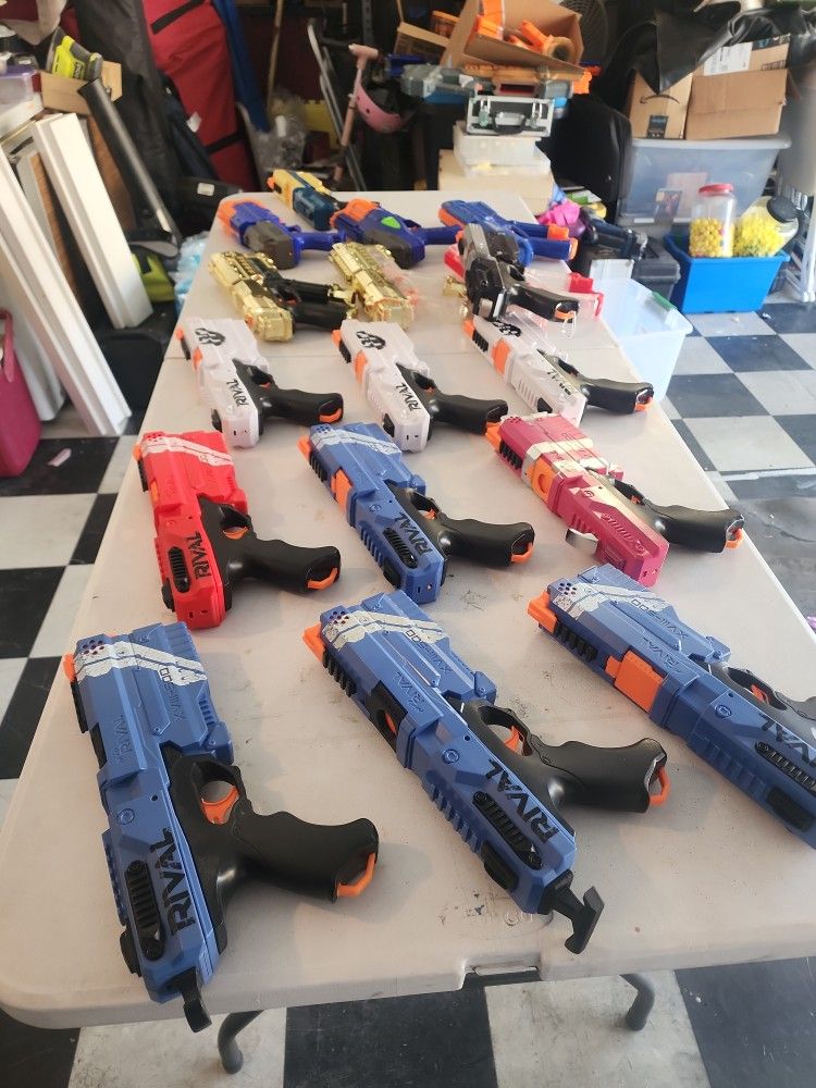 NERF RIVAL Kronos BLASTER GUNS + MORE!