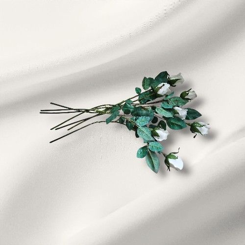Artificial White Roses