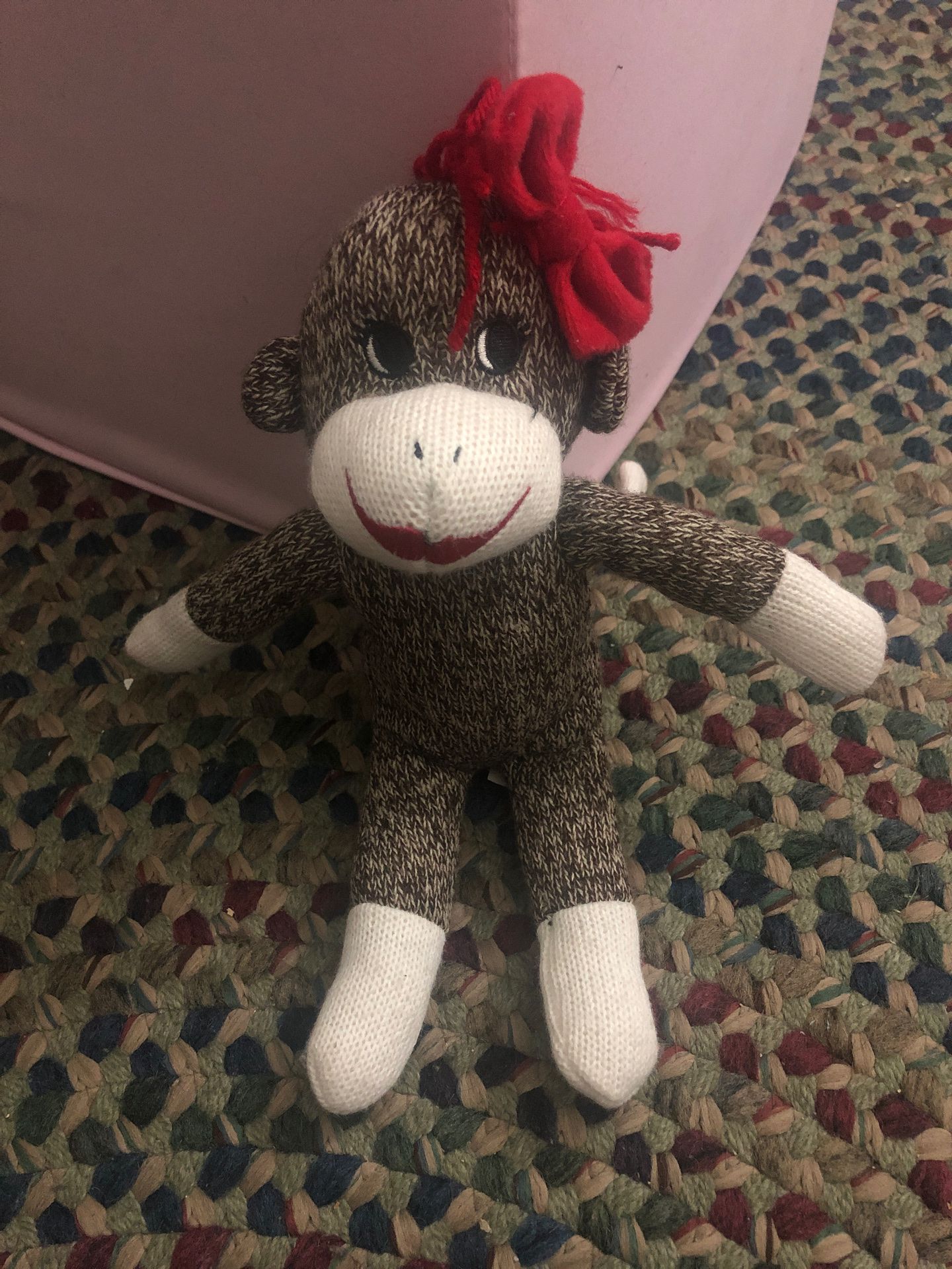 Monkey stuffed toy
