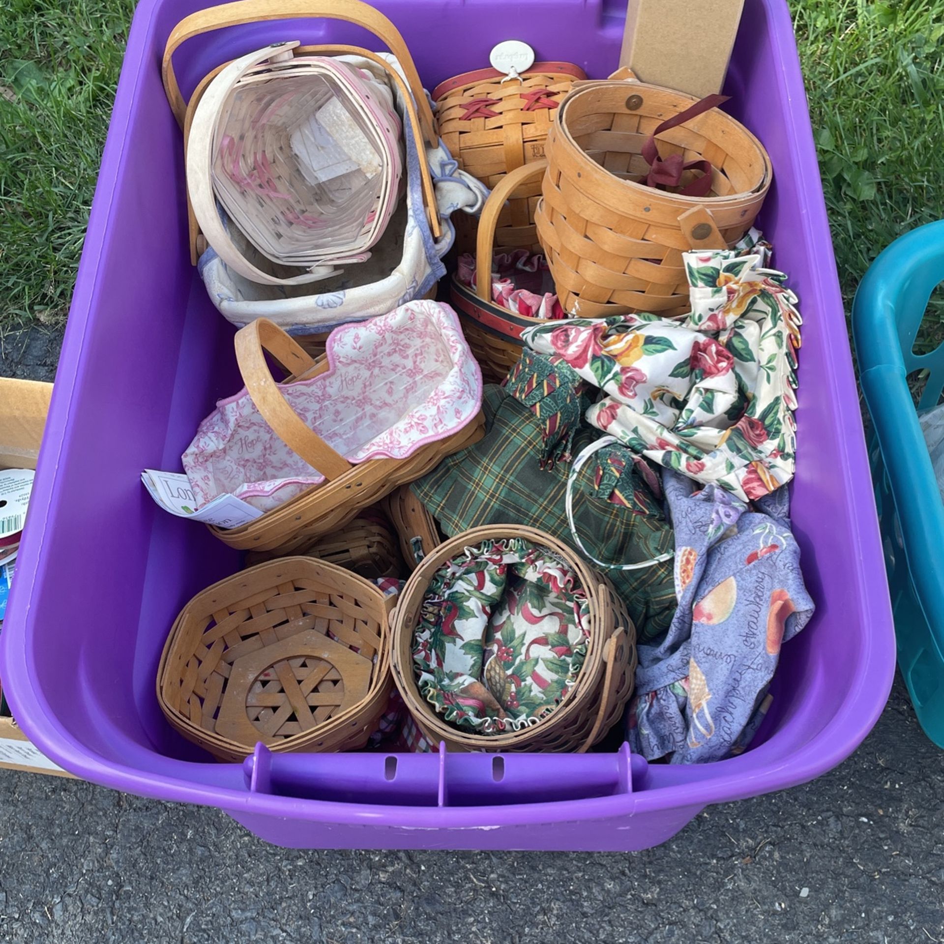 Longaberger Baskets And Items