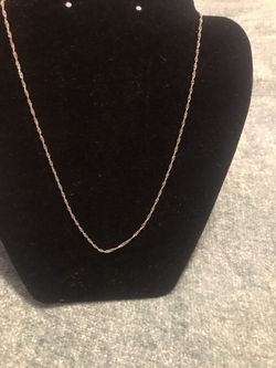 Silver 925 18 inch necklace $20 obo