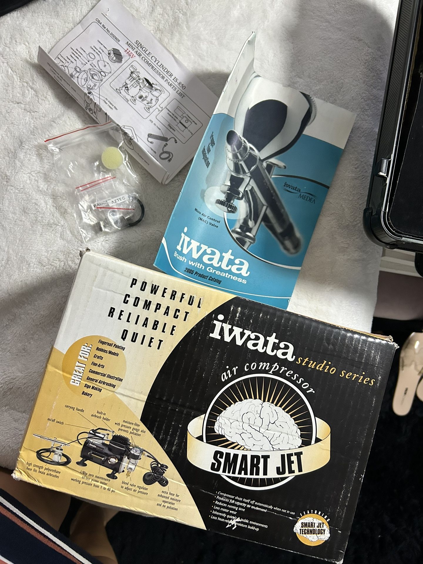 Iwata Airbrush Makeup Machine Purchased From MAC At Forum Shops