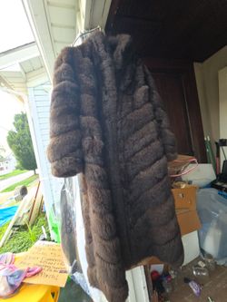 Full‑Length Genuine Mink Coat — Timken Estate Provenance