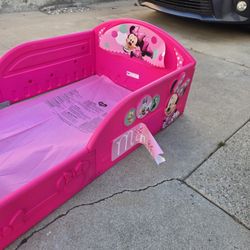 Kids Minnie Mouse Small Bed No Mattress