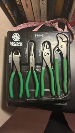 Matco Tools SPU4G 4-Piece Pliers Set