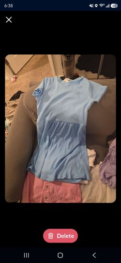 Size 10 light blue cat and jack dress with pockets