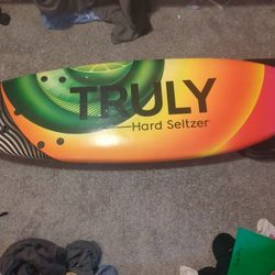 Truly Hard Seltzer Surf Board 