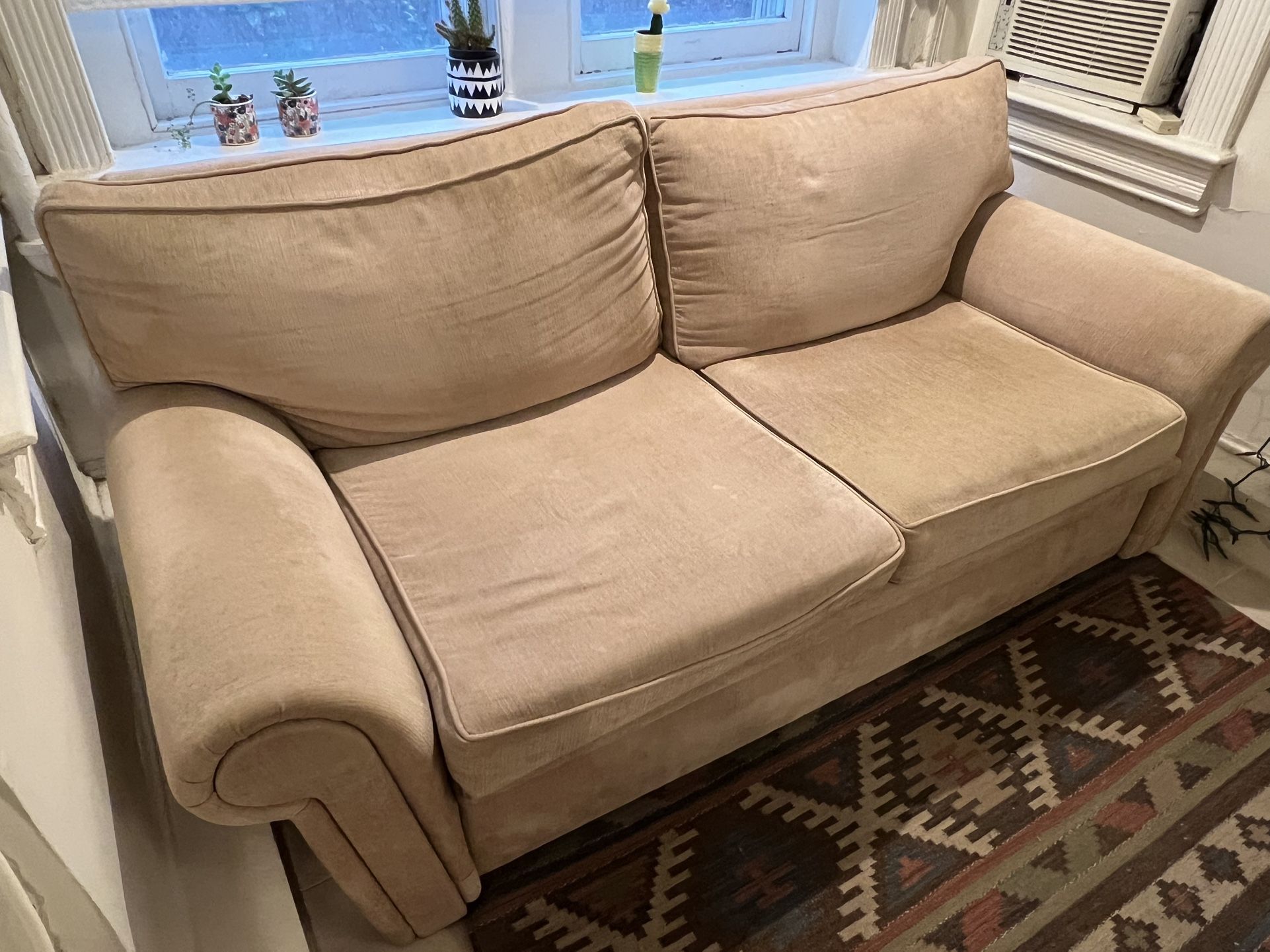 Beige couch