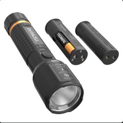 Duracell 1600 Lumen Hybrid Power LED Flashlight 3-Pack Brand New
