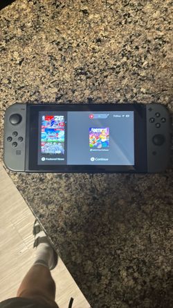 Nintendo Switch with Gray Joy-Cons