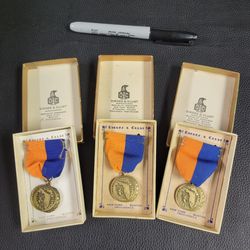 (3) Florida Band Contest Medals, Vintage 