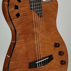 Cordoba Stage Nylon-string Acoustic-electric Guitar - Natural Amber